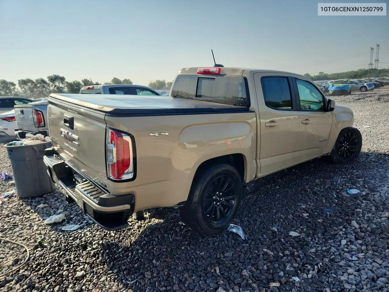 2022 GMC Canyon Elevation VIN: 1GTG6CENXN1250799 Lot: 61198986