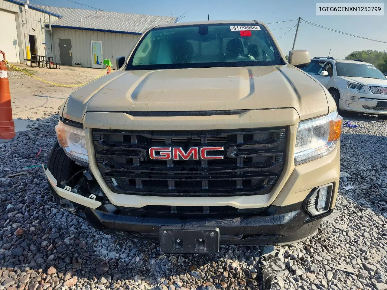 2022 GMC Canyon Elevation VIN: 1GTG6CENXN1250799 Lot: 61198986
