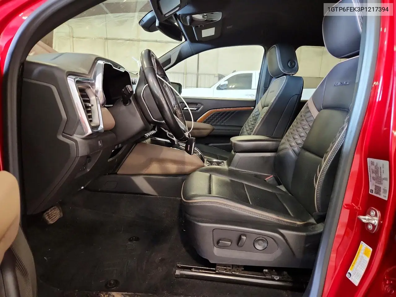 2023 GMC Canyon Denali VIN: 1GTP6FEK3P1217394 Lot: 57950796