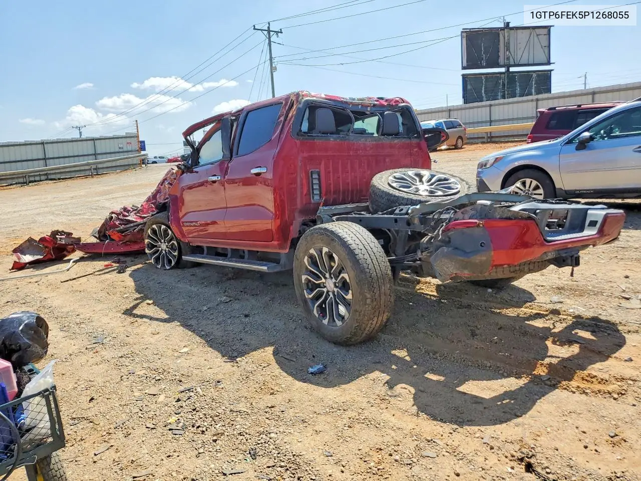 2023 GMC Canyon Denali VIN: 1GTP6FEK5P1268055 Lot: 58531186