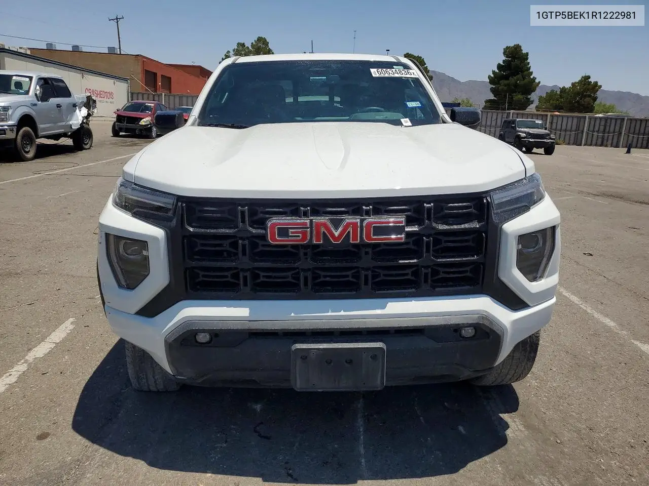 2024 GMC Canyon Elevation VIN: 1GTP5BEK1R1222981 Lot: 60634836