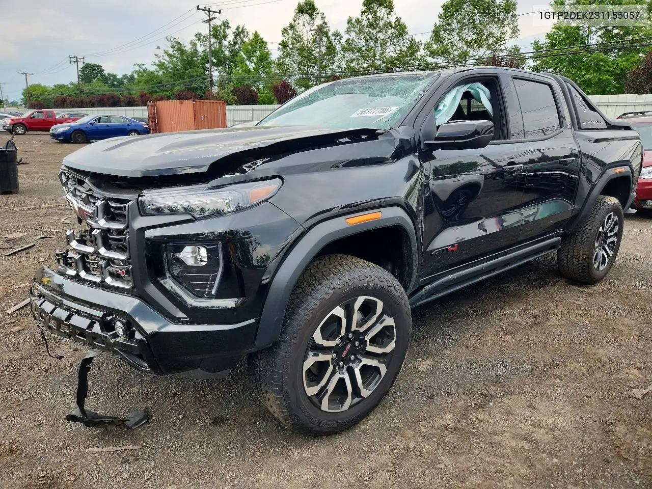 2025 GMC Canyon At4 VIN: 1GTP2DEK2S1155057 Lot: 58377786