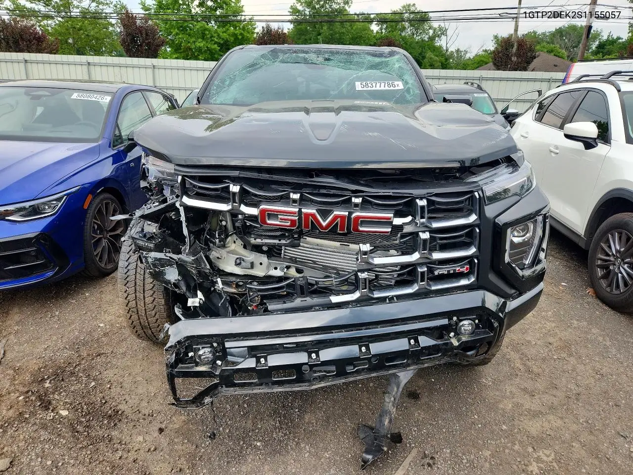 2025 GMC Canyon At4 VIN: 1GTP2DEK2S1155057 Lot: 58377786