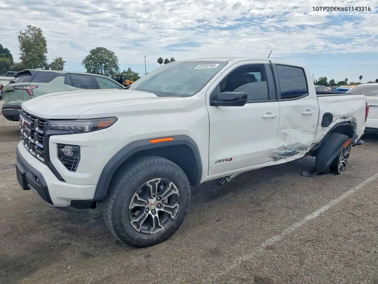 2025 GMC Canyon At4 VIN: 1GTP2DEK6S1143316 Lot: 60250706