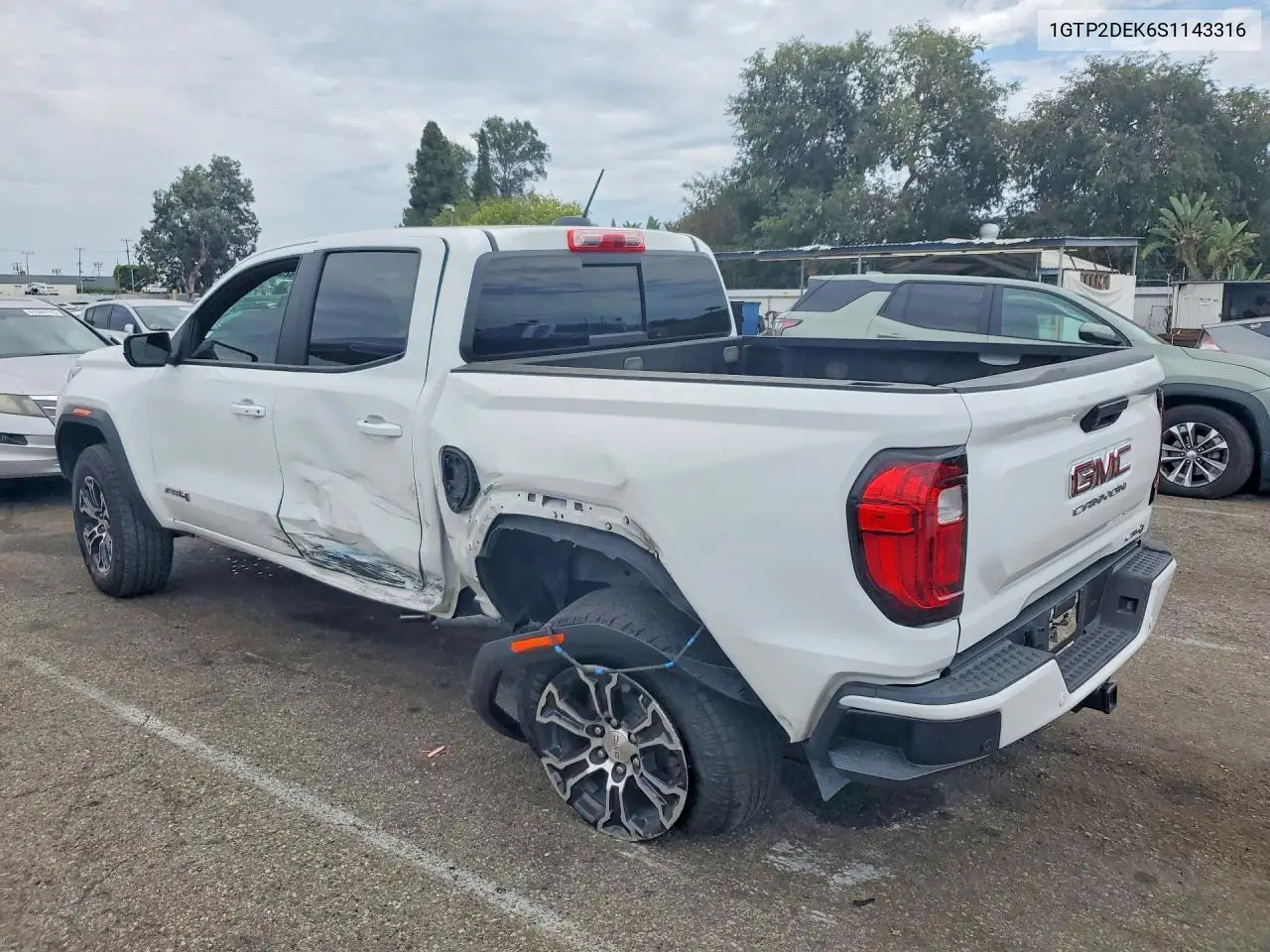 2025 GMC Canyon At4 VIN: 1GTP2DEK6S1143316 Lot: 60250706