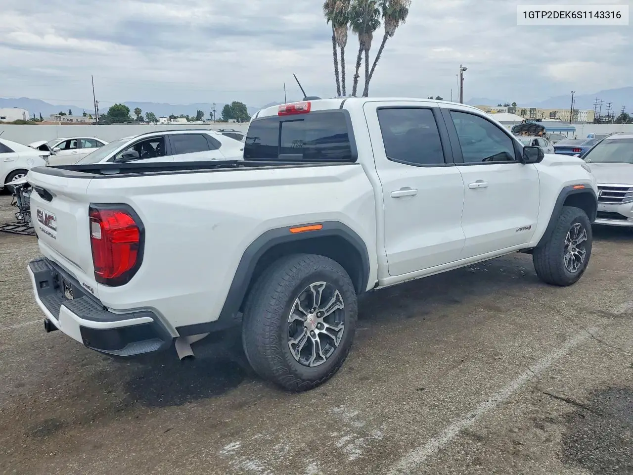 2025 GMC Canyon At4 VIN: 1GTP2DEK6S1143316 Lot: 60250706