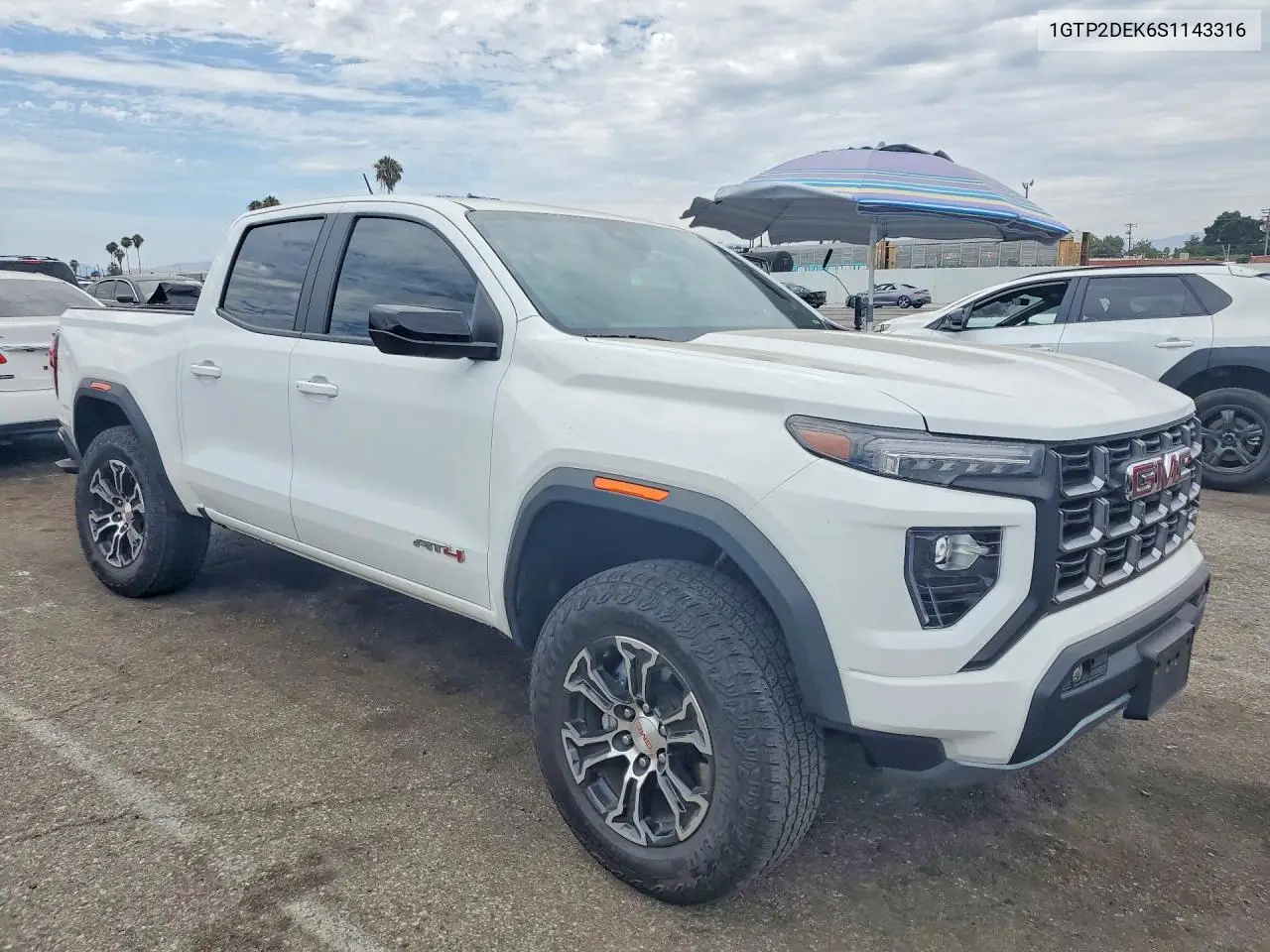 2025 GMC Canyon At4 VIN: 1GTP2DEK6S1143316 Lot: 60250706