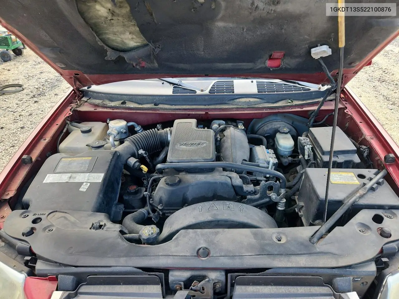 2002 GMC Envoy VIN: 1GKDT13S522100876 Lot: 53417706