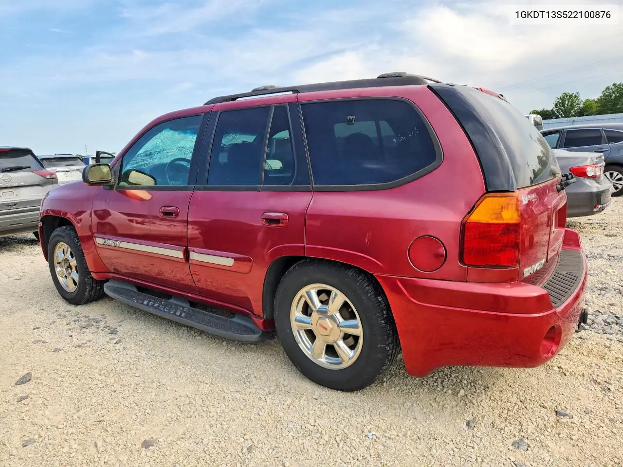 2002 GMC Envoy VIN: 1GKDT13S522100876 Lot: 53417706