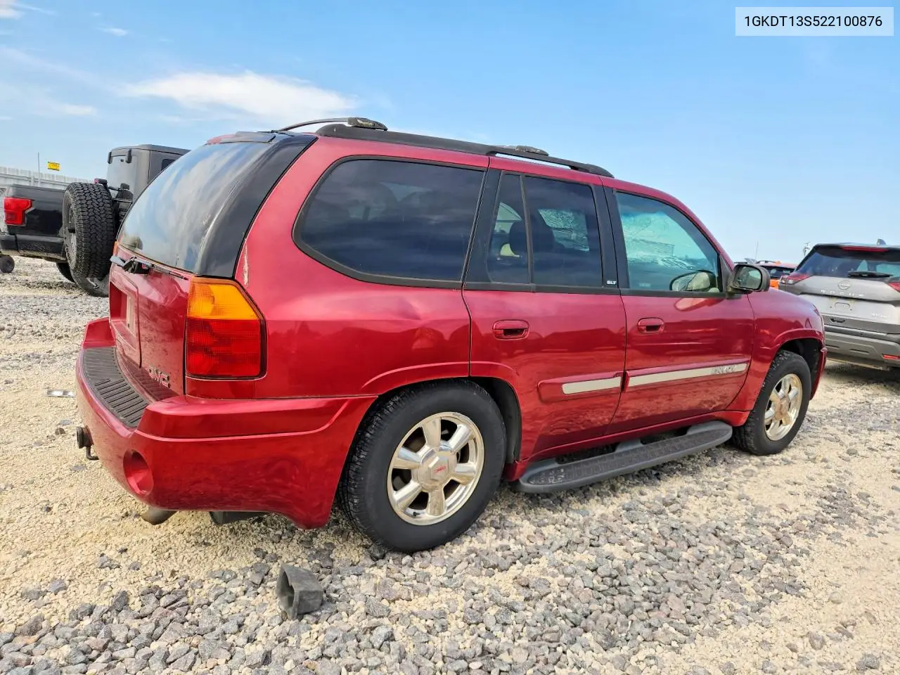 2002 GMC Envoy VIN: 1GKDT13S522100876 Lot: 53417706