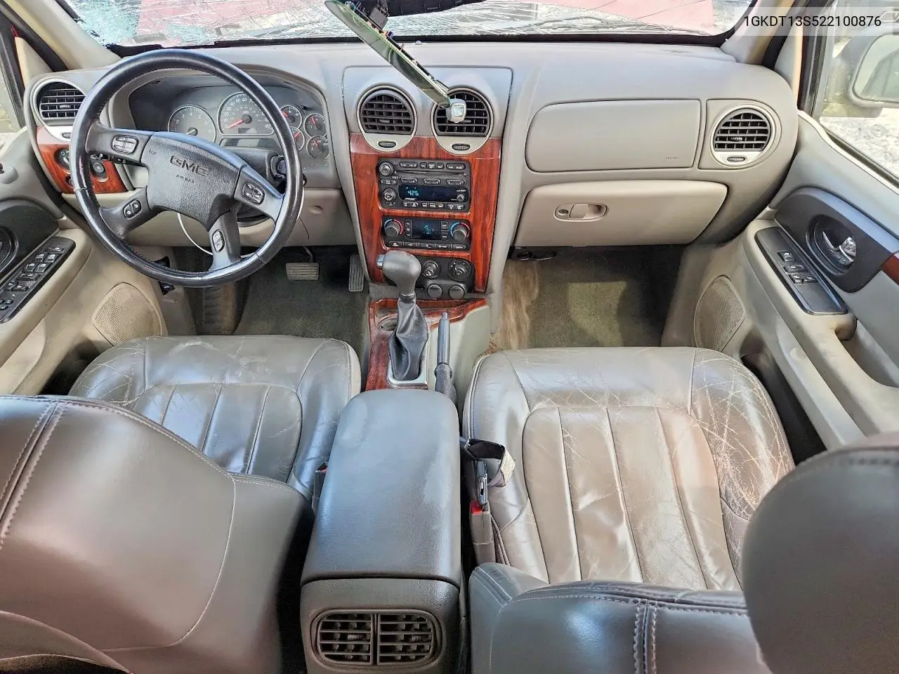 2002 GMC Envoy VIN: 1GKDT13S522100876 Lot: 53417706