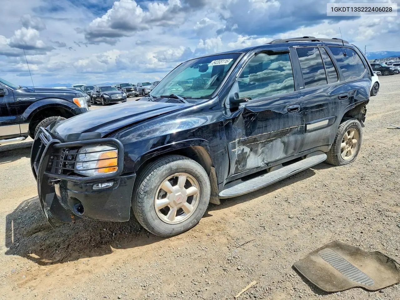 2002 GMC Envoy VIN: 1GKDT13S222406028 Lot: 54203116