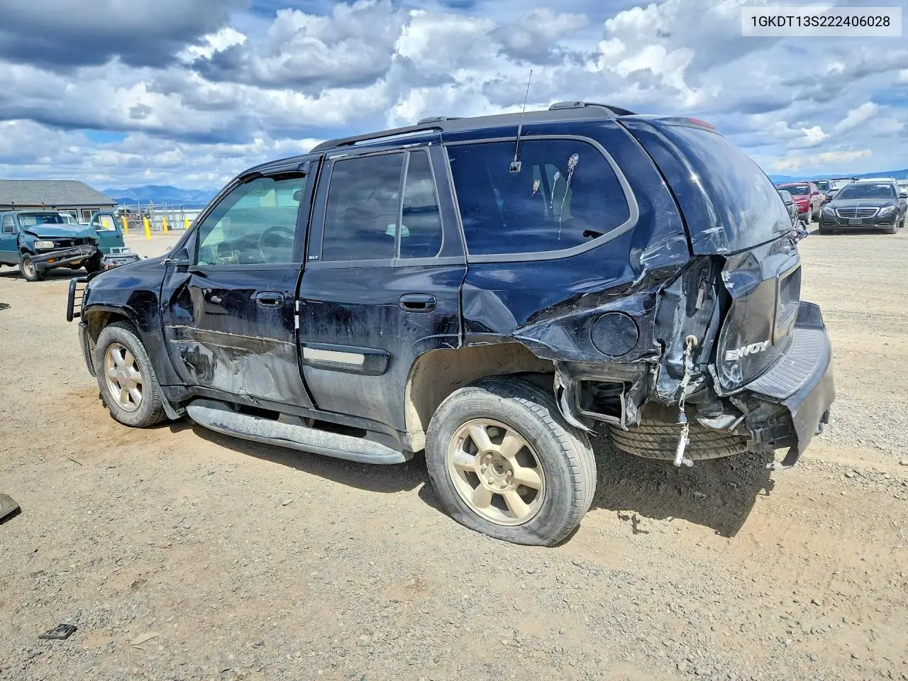 2002 GMC Envoy VIN: 1GKDT13S222406028 Lot: 54203116