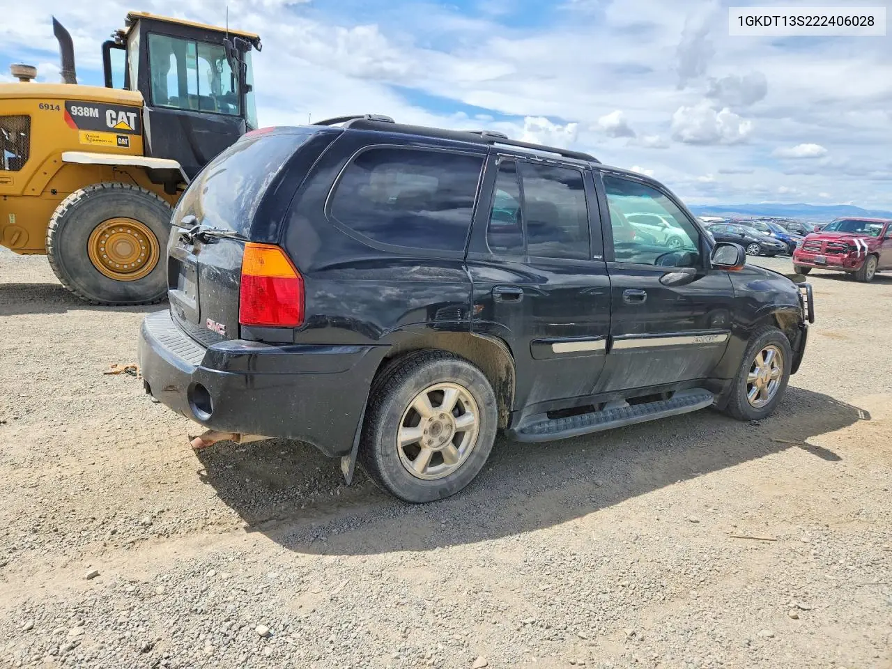 2002 GMC Envoy VIN: 1GKDT13S222406028 Lot: 54203116