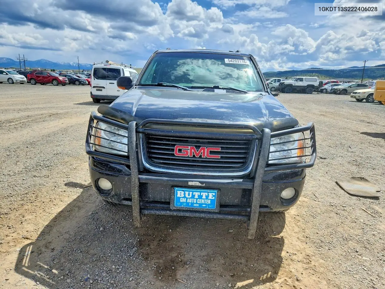 2002 GMC Envoy VIN: 1GKDT13S222406028 Lot: 54203116