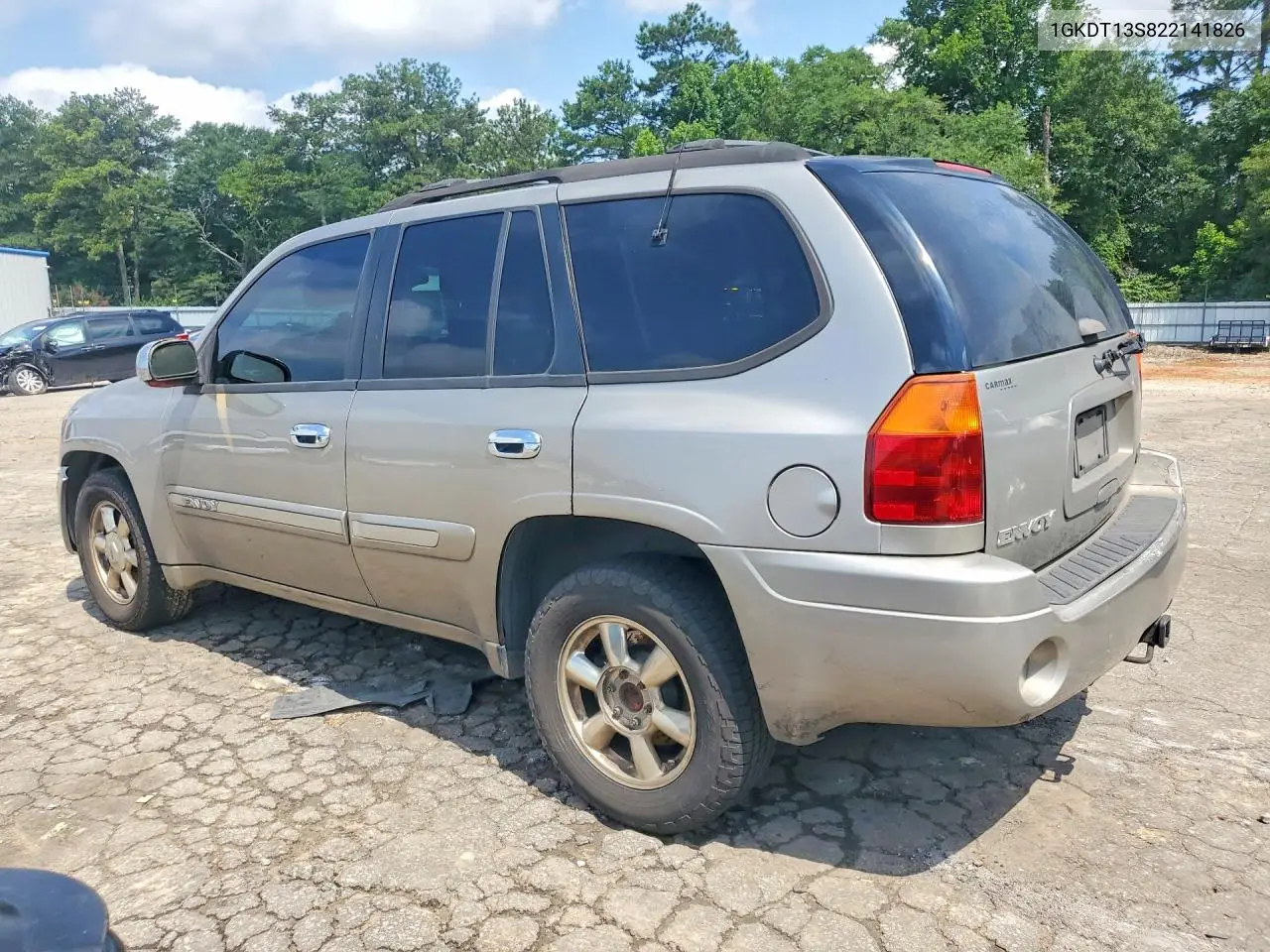 2002 GMC Envoy VIN: 1GKDT13S822141826 Lot: 59674146