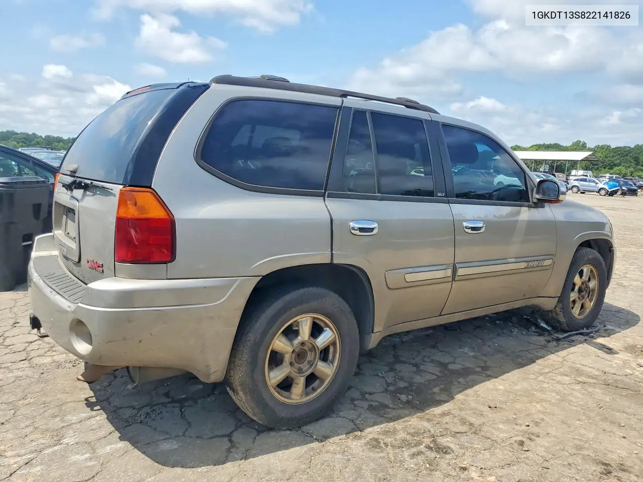 2002 GMC Envoy VIN: 1GKDT13S822141826 Lot: 59674146