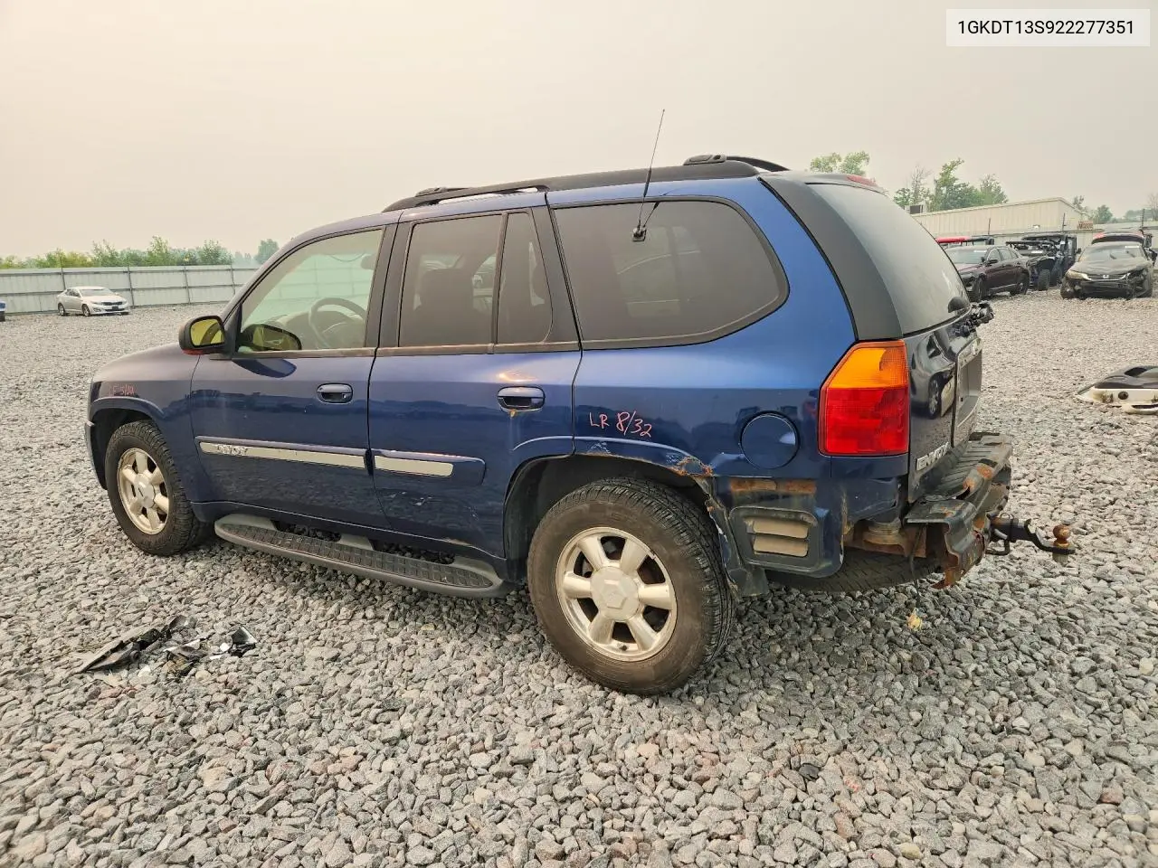 2002 GMC Envoy VIN: 1GKDT13S922277351 Lot: 61127416