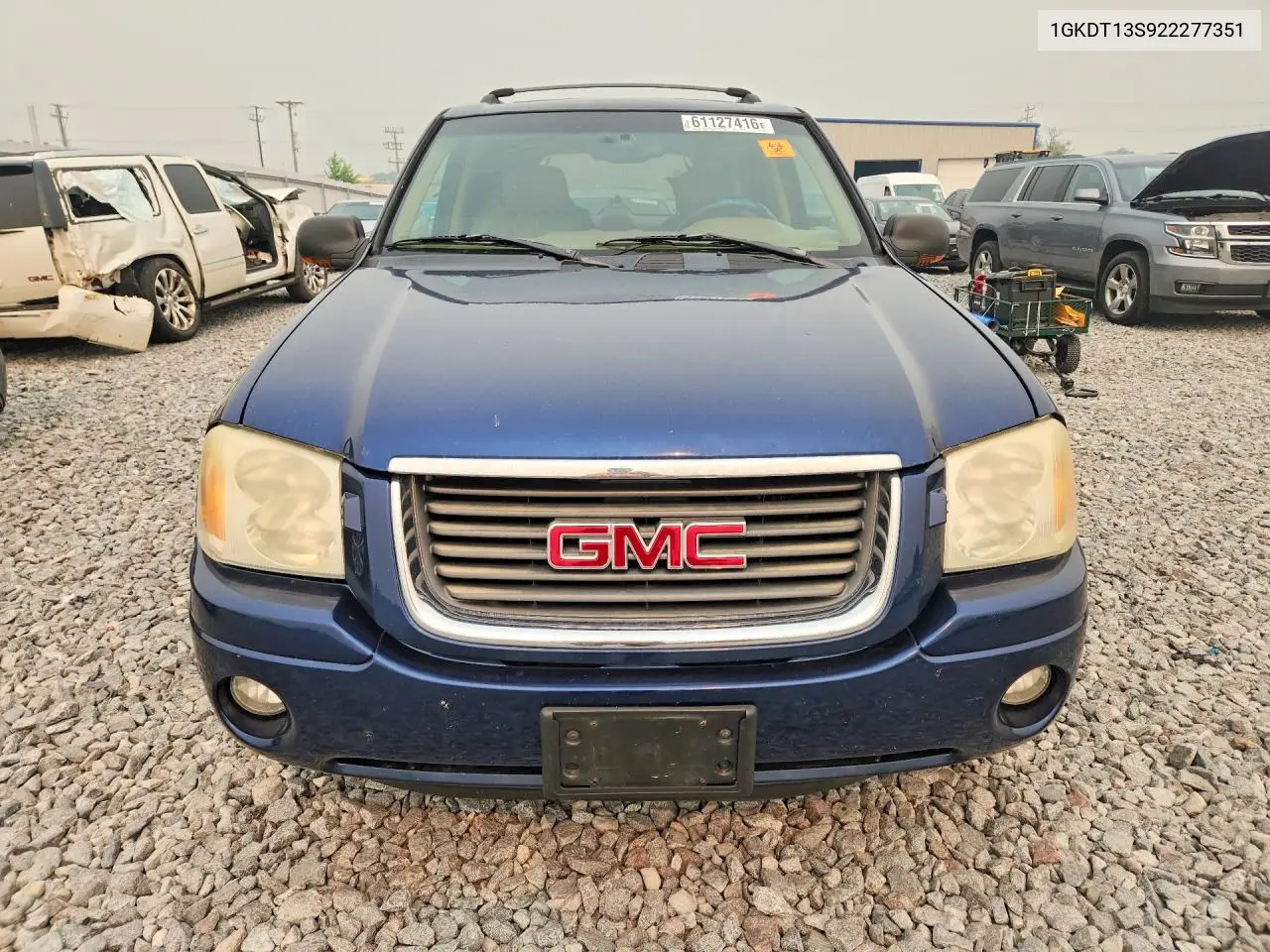 2002 GMC Envoy VIN: 1GKDT13S922277351 Lot: 61127416