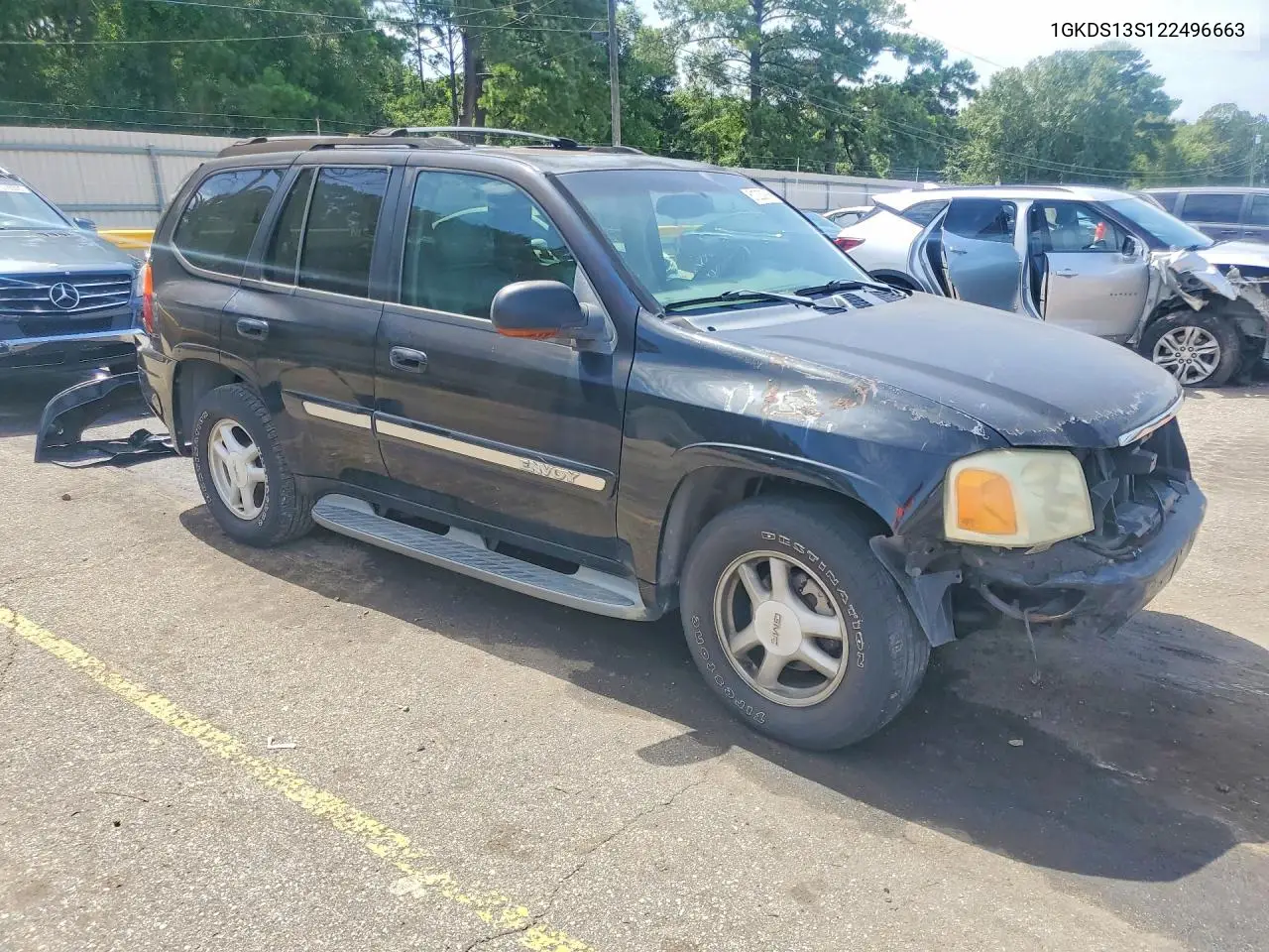 2002 GMC Envoy VIN: 1GKDS13S122496663 Lot: 61233916