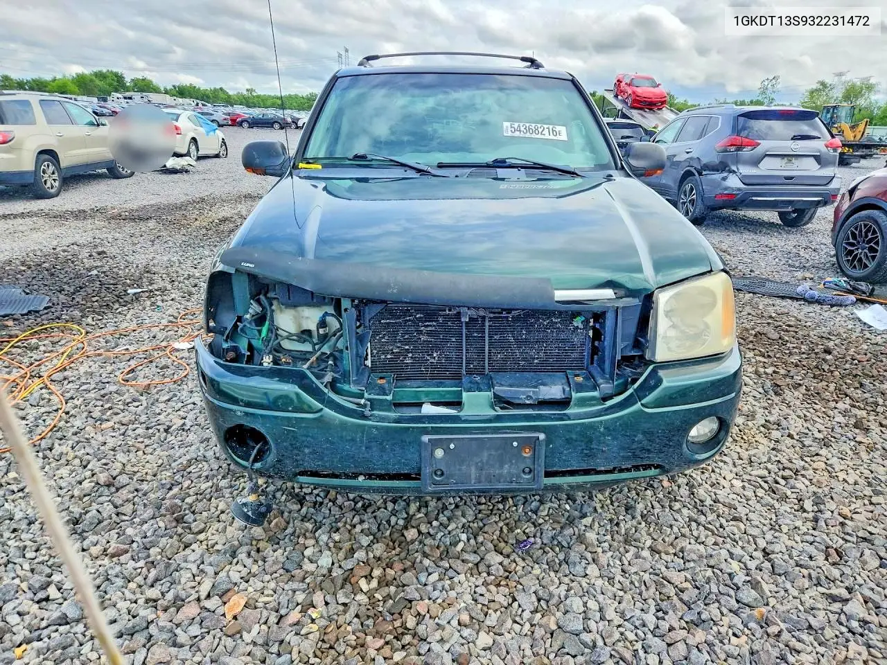 2003 GMC Envoy VIN: 1GKDT13S932231472 Lot: 54368216
