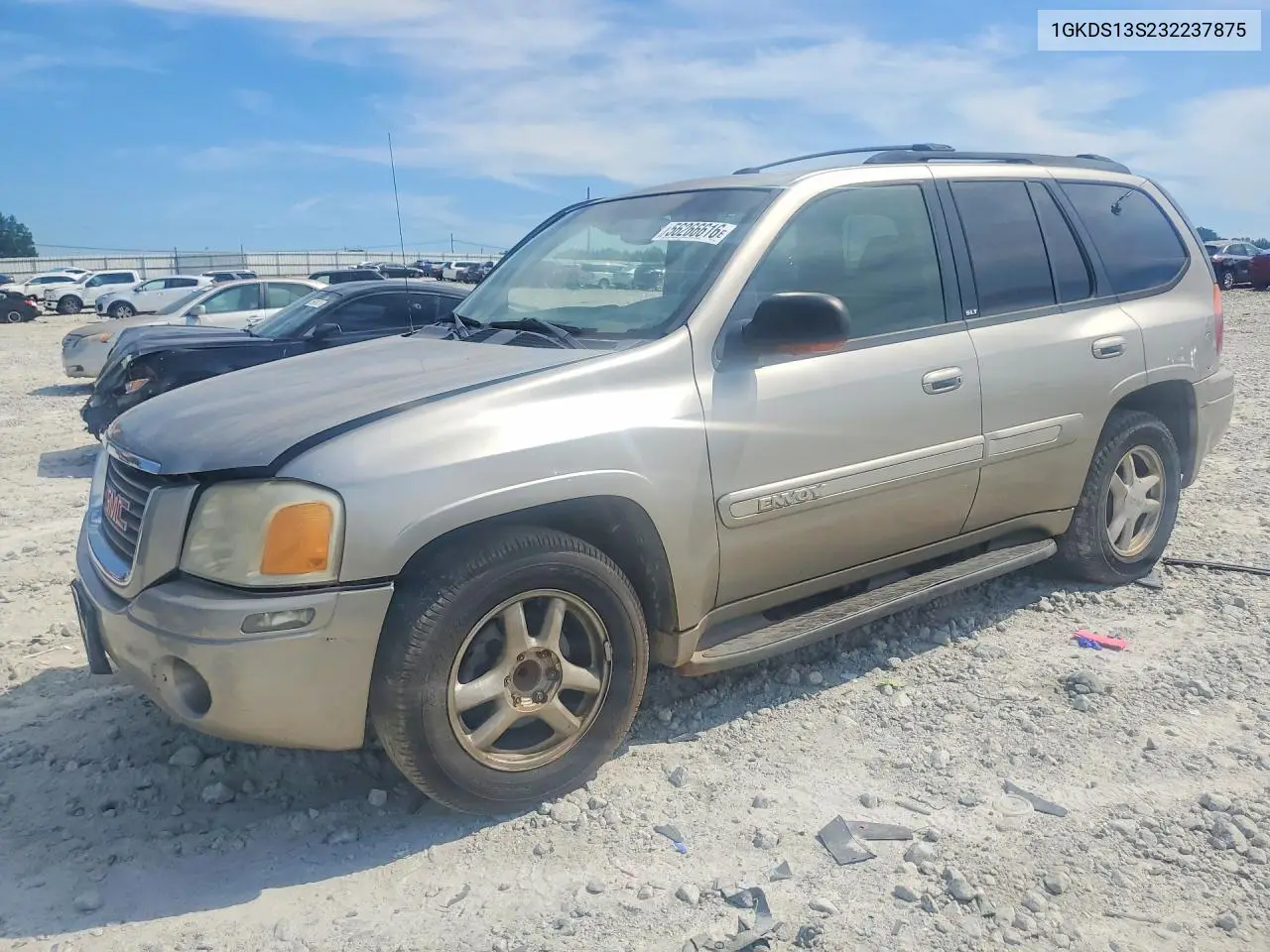 2003 GMC Envoy VIN: 1GKDS13S232237875 Lot: 56266616