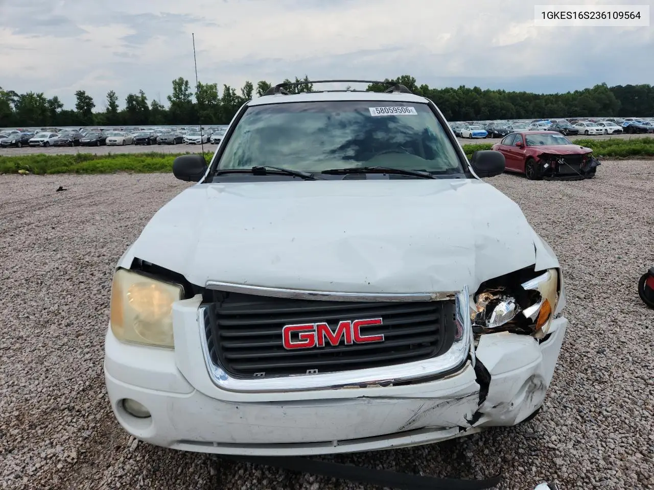 2003 GMC Envoy Xl VIN: 1GKES16S236109564 Lot: 58059506