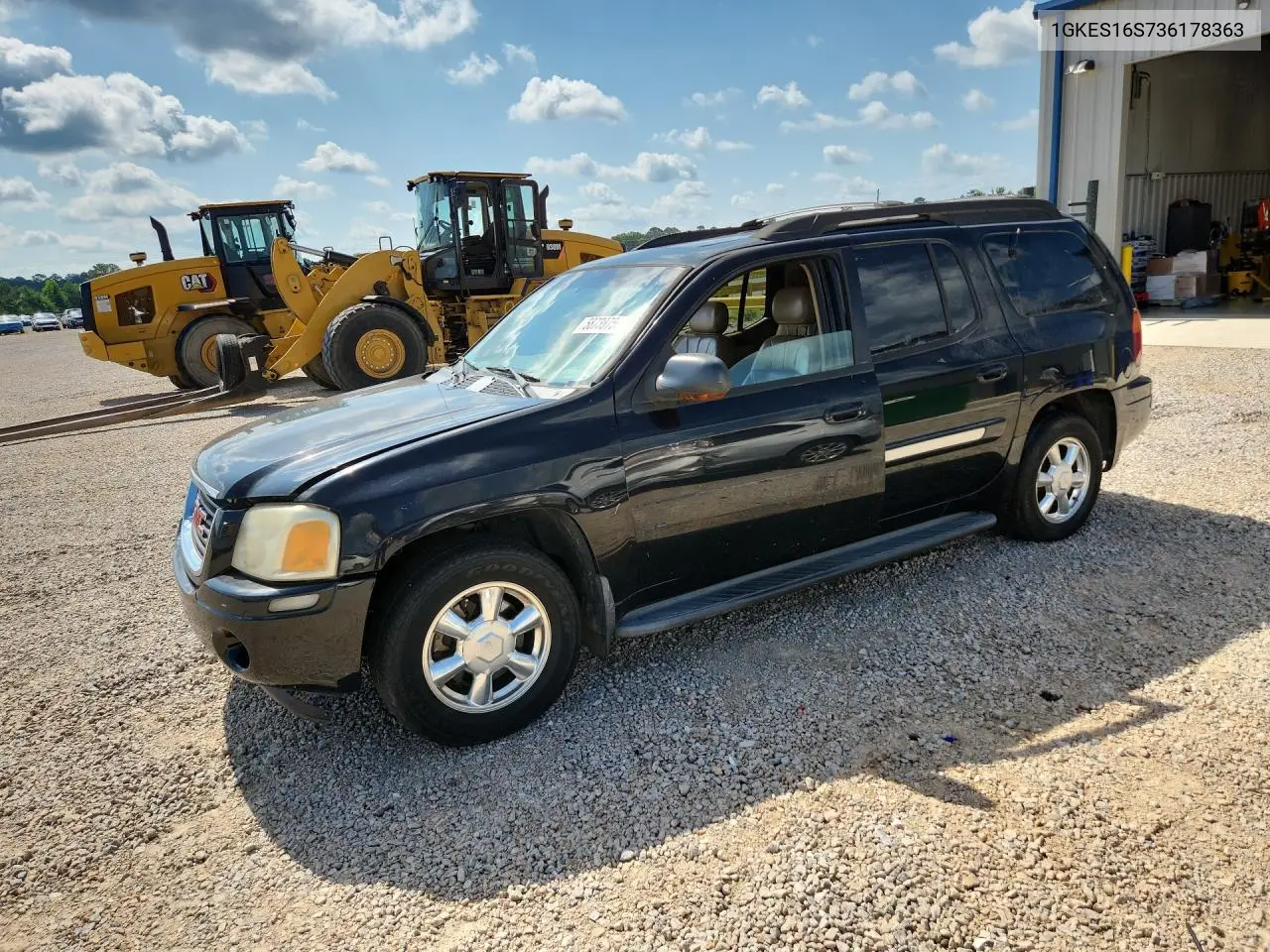 2003 GMC Envoy Xl VIN: 1GKES16S736178363 Lot: 58738756