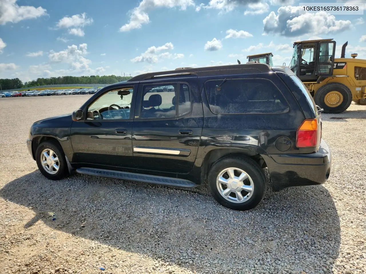 2003 GMC Envoy Xl VIN: 1GKES16S736178363 Lot: 58738756