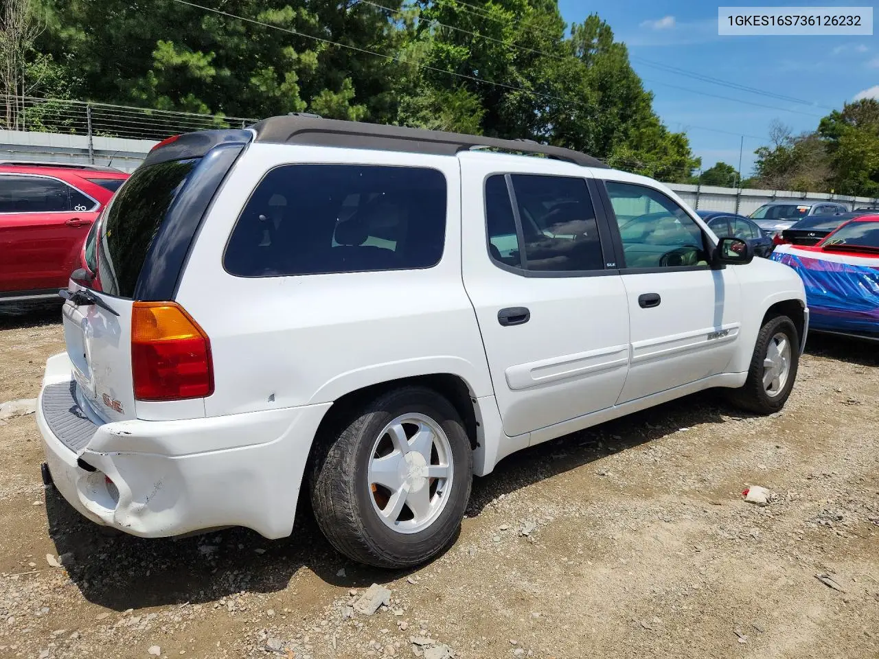 2003 GMC Envoy Xl VIN: 1GKES16S736126232 Lot: 59779016