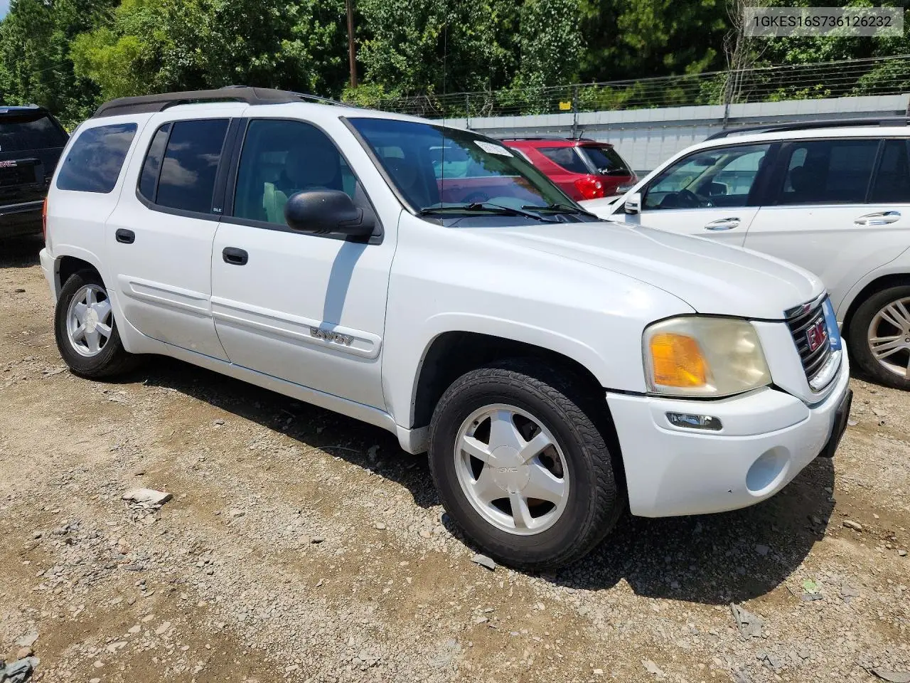 2003 GMC Envoy Xl VIN: 1GKES16S736126232 Lot: 59779016