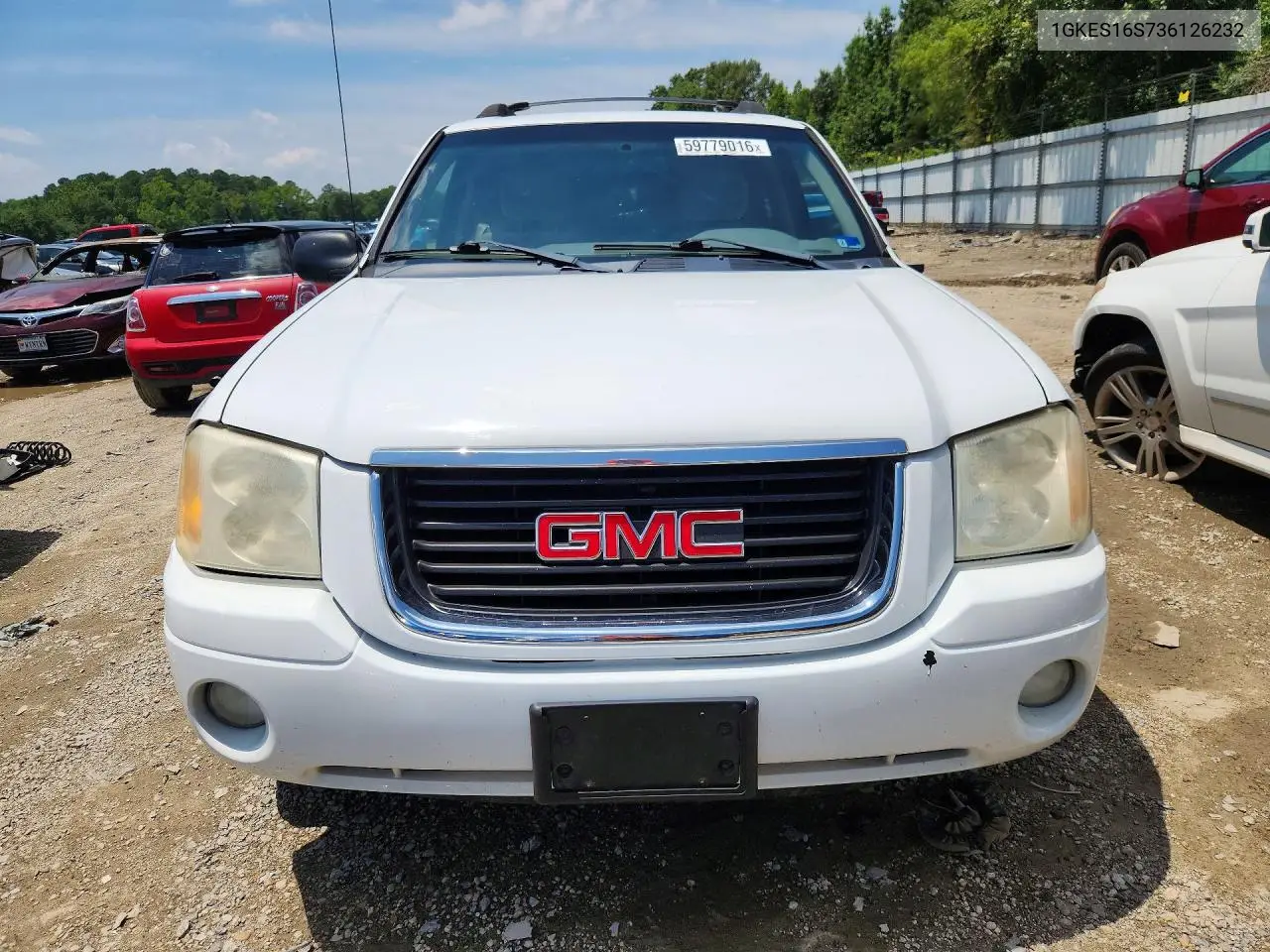 2003 GMC Envoy Xl VIN: 1GKES16S736126232 Lot: 59779016