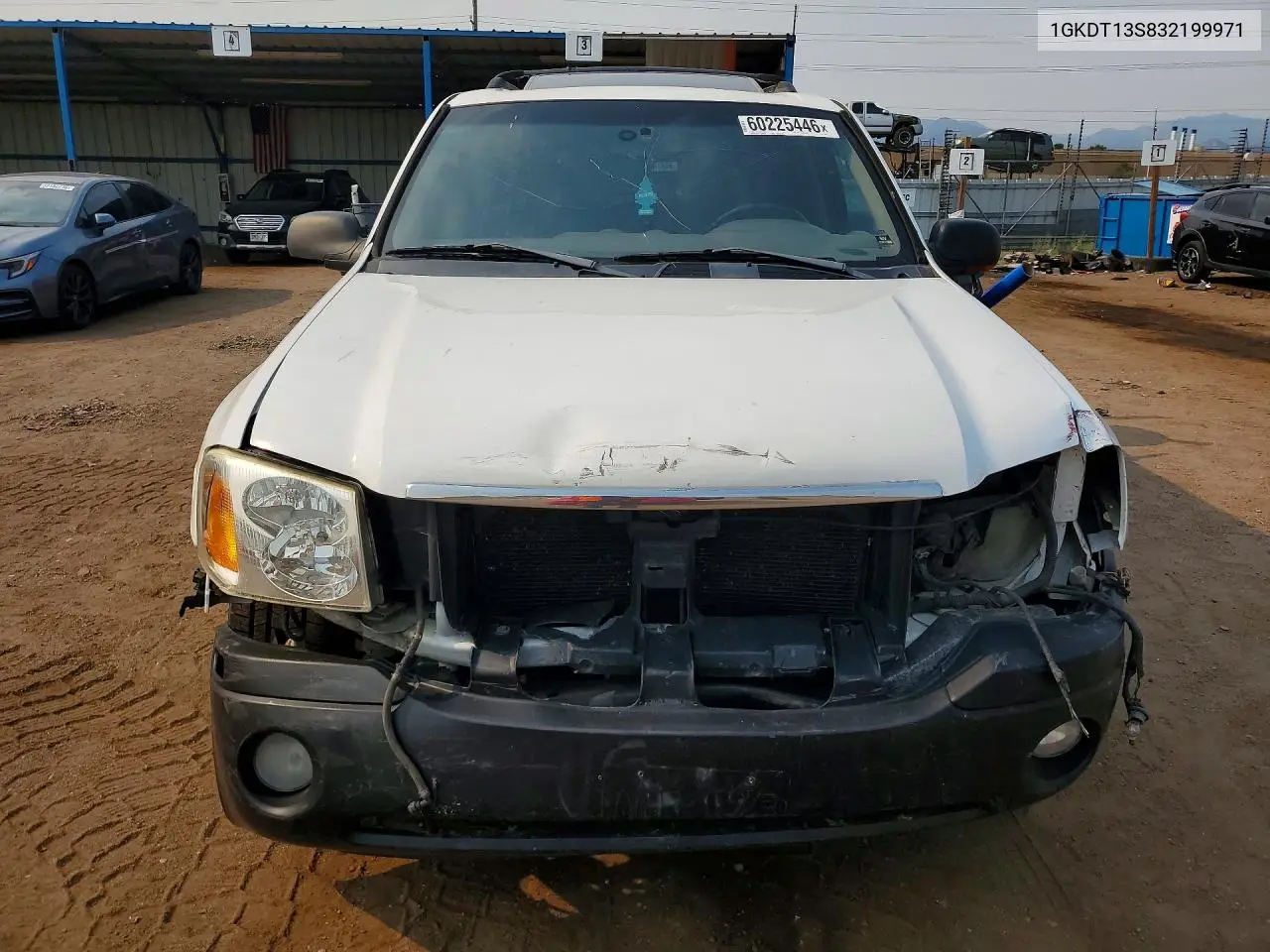 2003 GMC Envoy VIN: 1GKDT13S832199971 Lot: 60225446