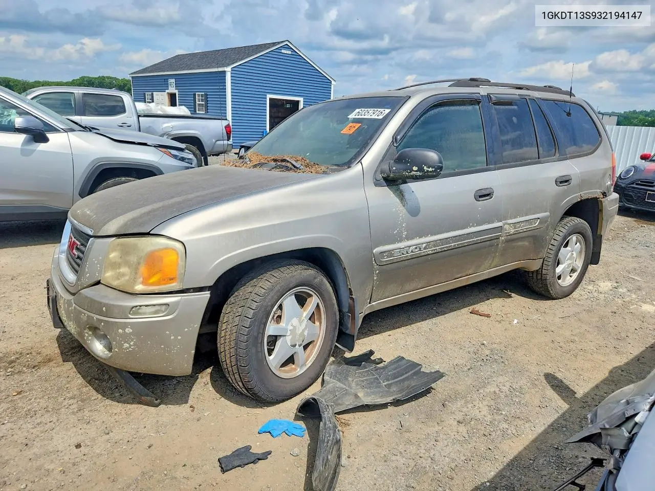 2003 GMC Envoy VIN: 1GKDT13S932194147 Lot: 60357916