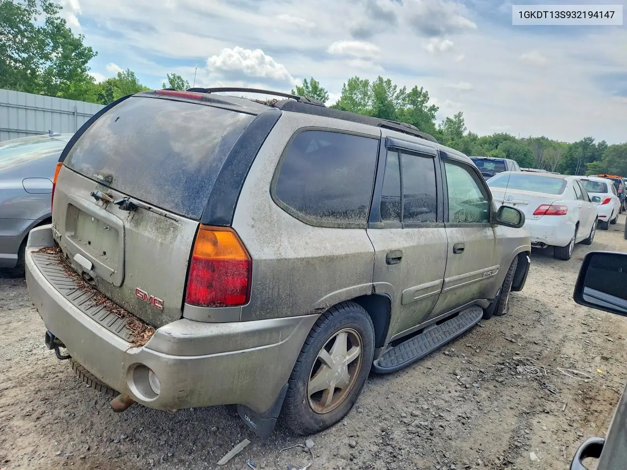 2003 GMC Envoy VIN: 1GKDT13S932194147 Lot: 60357916