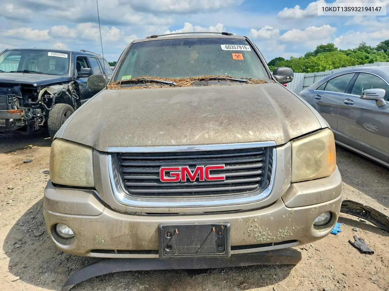 2003 GMC Envoy VIN: 1GKDT13S932194147 Lot: 60357916