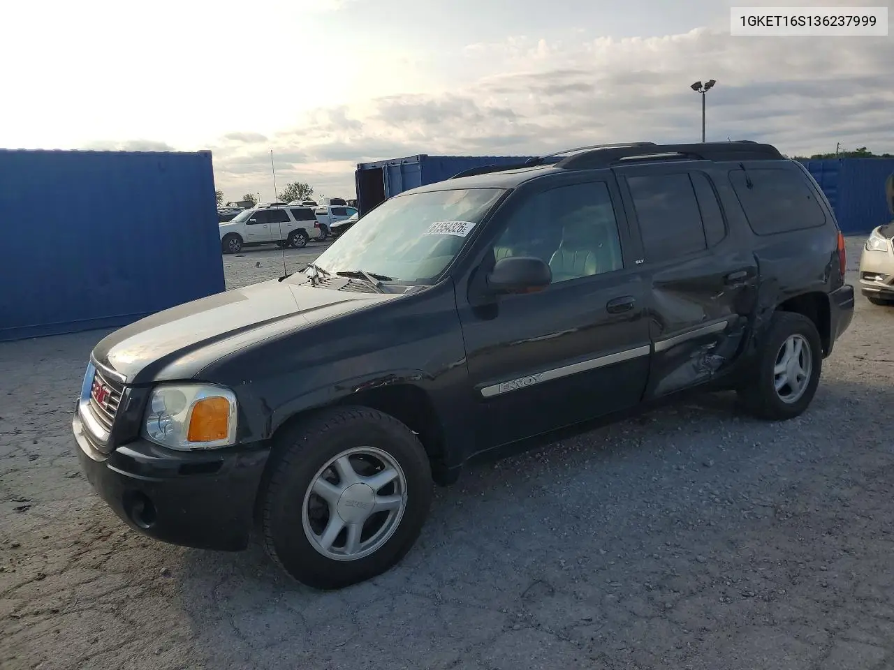 2003 GMC Envoy Xl VIN: 1GKET16S136237999 Lot: 61554326