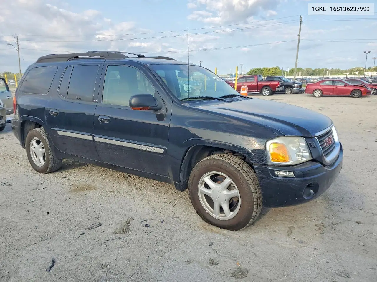 2003 GMC Envoy Xl VIN: 1GKET16S136237999 Lot: 61554326