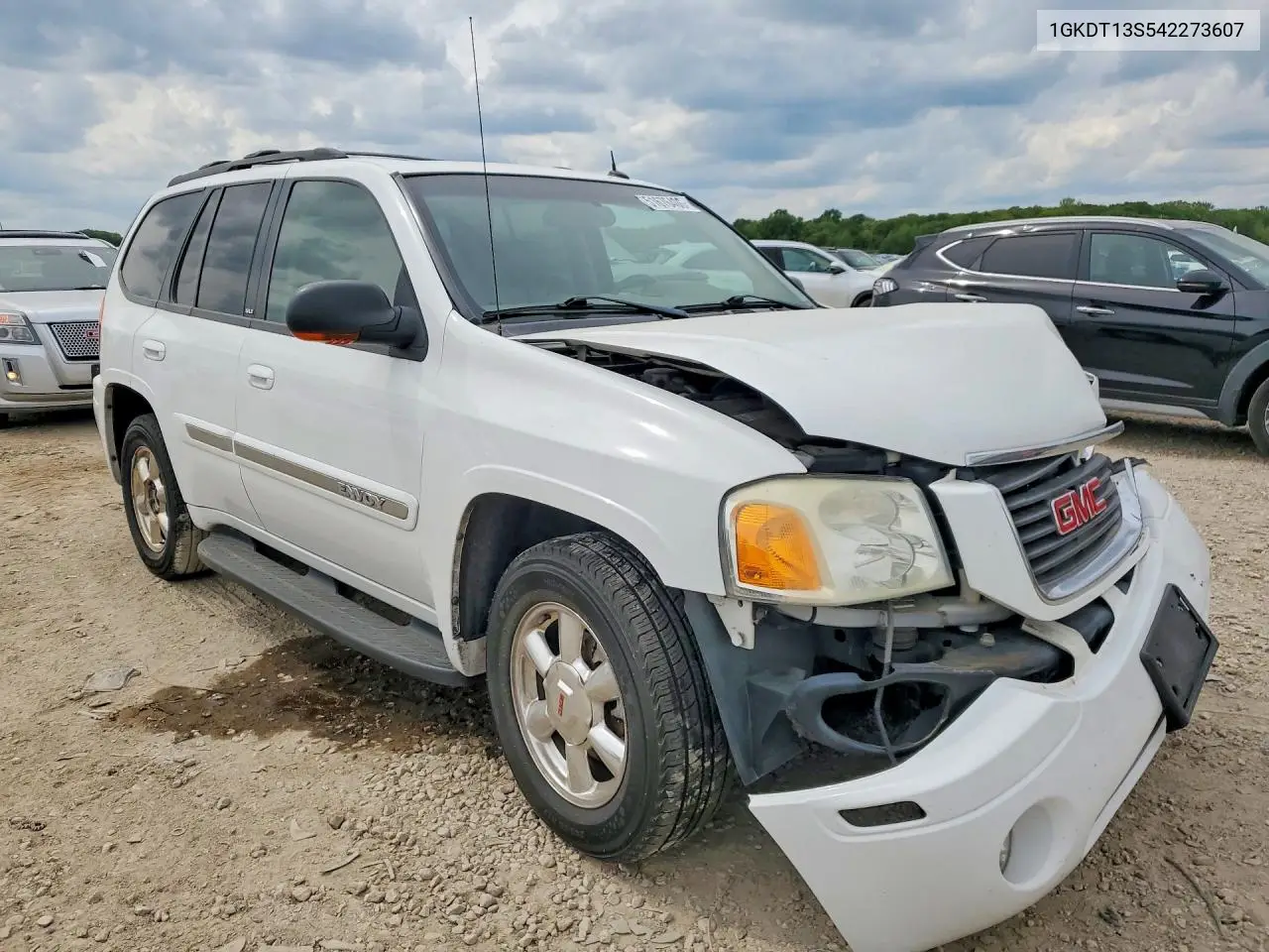 2004 GMC Envoy VIN: 1GKDT13S542273607 Lot: 51676406