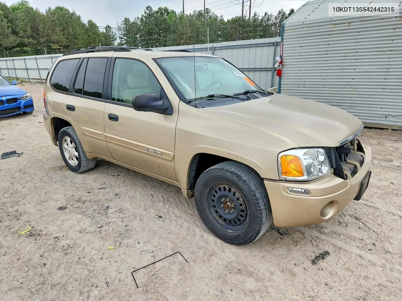 2004 GMC Envoy VIN: 1GKDT13S542442315 Lot: 54643626