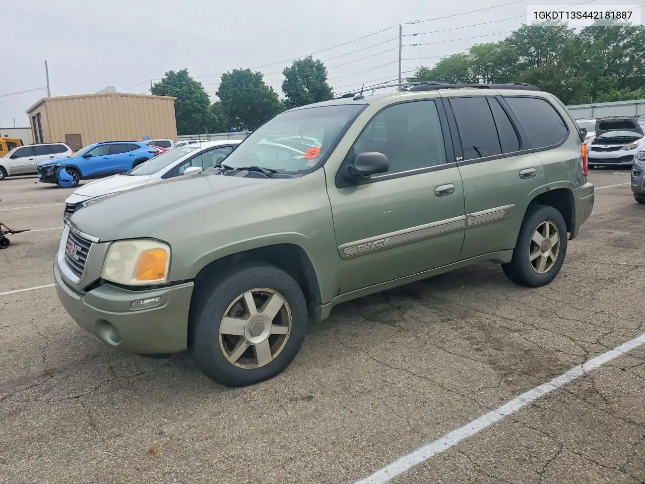 2004 GMC Envoy VIN: 1GKDT13S442181887 Lot: 54684126