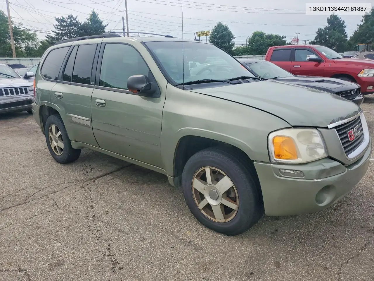 2004 GMC Envoy VIN: 1GKDT13S442181887 Lot: 54684126