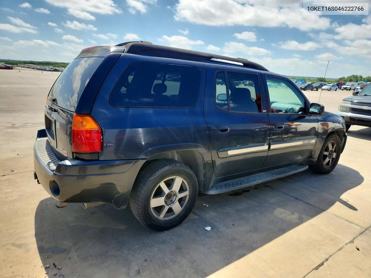 2004 GMC Envoy Xl VIN: 1GKET16S046222766 Lot: 56968166