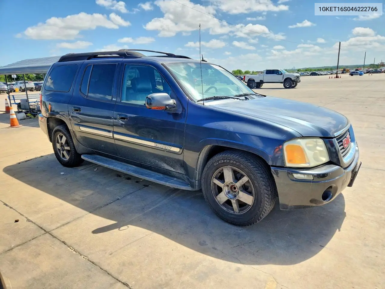 2004 GMC Envoy Xl VIN: 1GKET16S046222766 Lot: 56968166