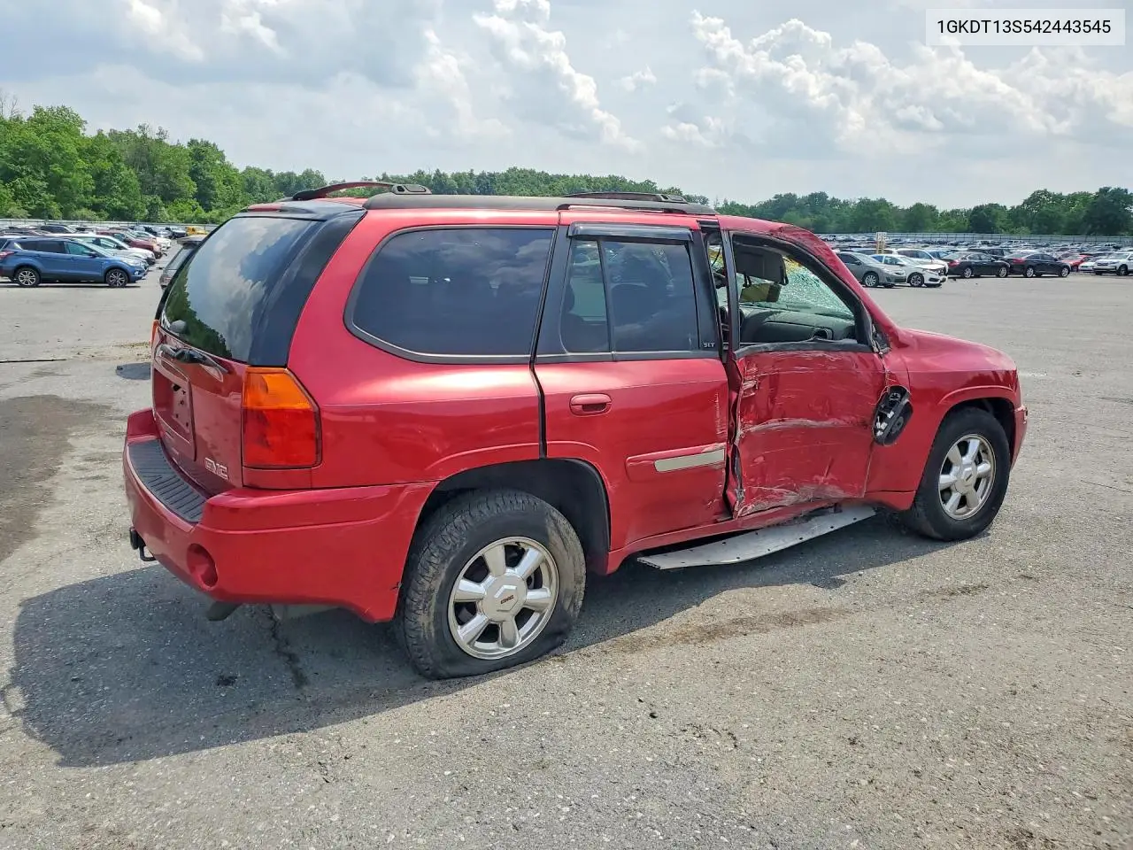 2004 GMC Envoy VIN: 1GKDT13S542443545 Lot: 56974396