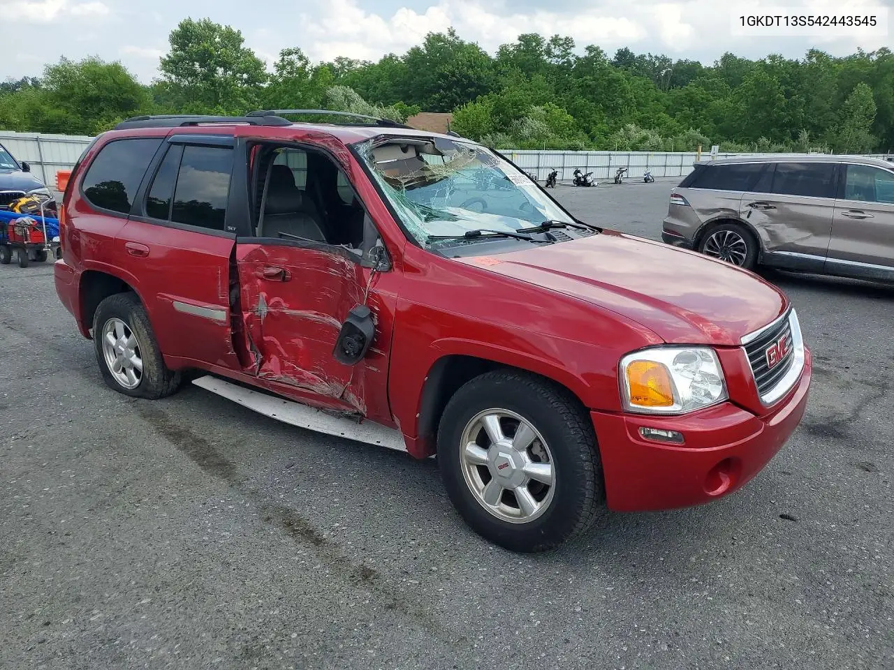 2004 GMC Envoy VIN: 1GKDT13S542443545 Lot: 56974396
