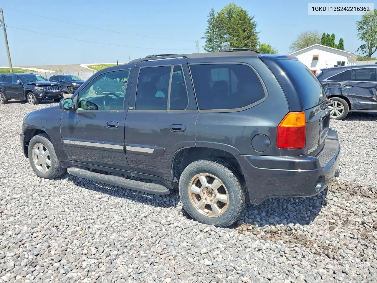 2004 GMC Envoy VIN: 1GKDT13S242216362 Lot: 58936956