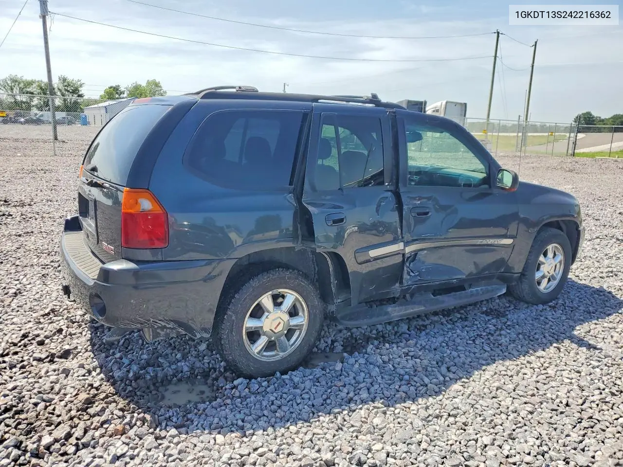 2004 GMC Envoy VIN: 1GKDT13S242216362 Lot: 58936956