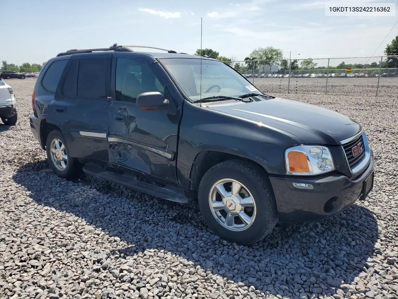 2004 GMC Envoy VIN: 1GKDT13S242216362 Lot: 58936956
