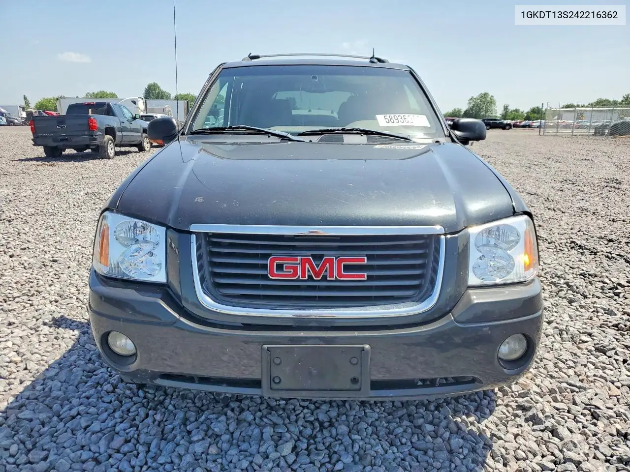 2004 GMC Envoy VIN: 1GKDT13S242216362 Lot: 58936956